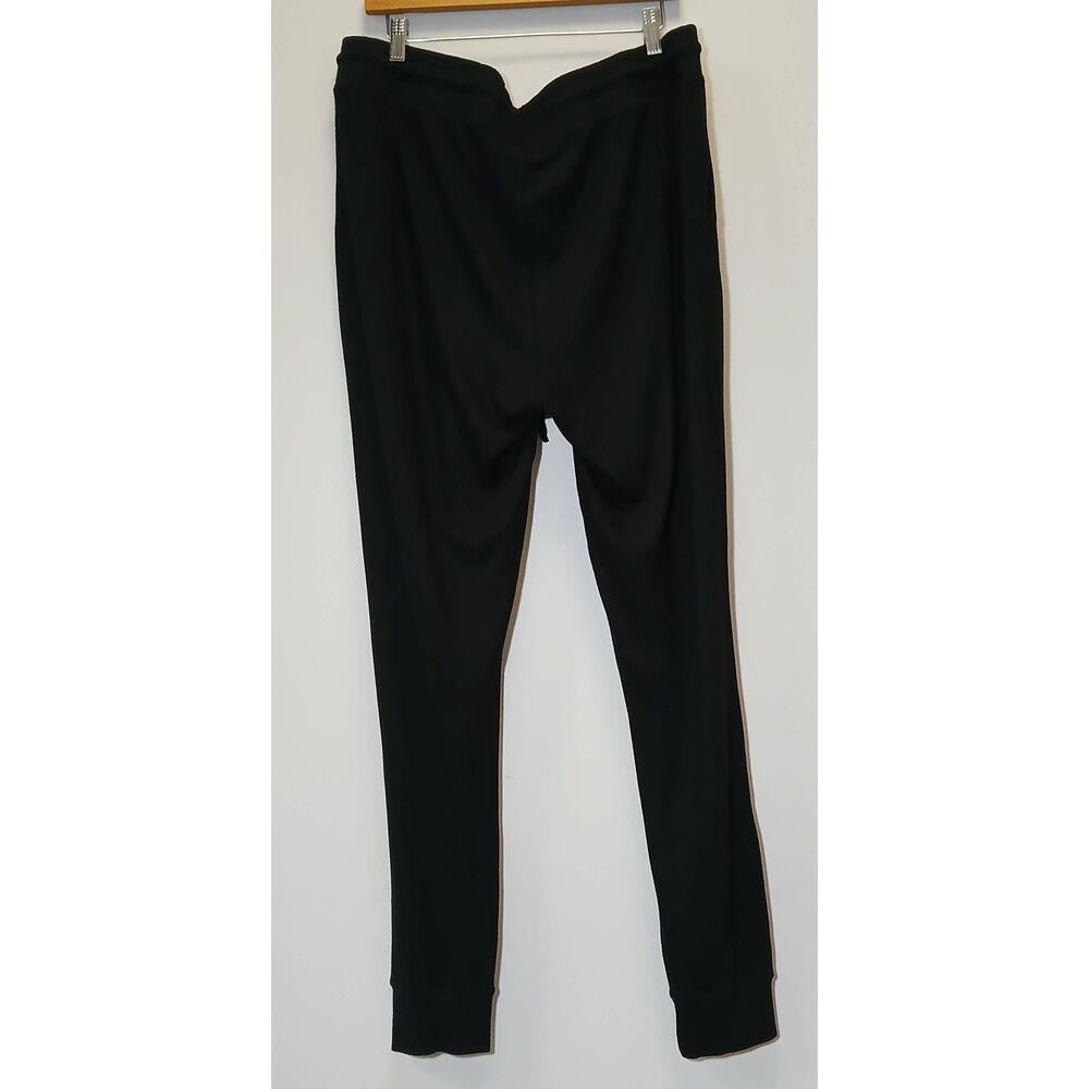 American tall men xl black jogger pants black spring summer lightweight long fit - Picture 4 of 11